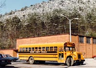 School Bus in the Ozarks