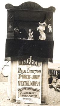 The Original D'Albert Booth, Morecambe, 1923