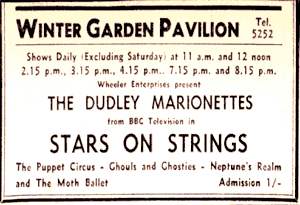 Eastbourne Winter Gardens Advert