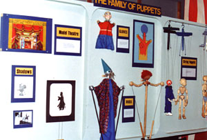 Family of Puppets Wall