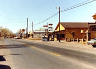Main Street in a small West Texan Town