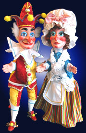24" Punch & Judy Glove Puppets