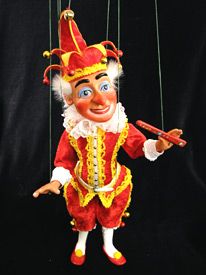 Mr Punch Marionette by Glenn Holden & Ian Denny