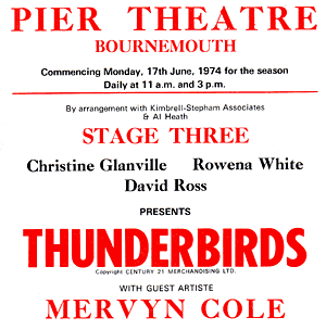 Thunderbirds Stage Show Programme