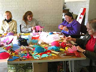 Abi Barker, Mandy Fancourt, Linda Herbert & Ann Scadding